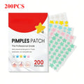 400Pcs Star Acne Patches Invisible Pimple Cover for Face Oil Control Spot Treatment Cute Sticker for Covering Zits and Blemishes