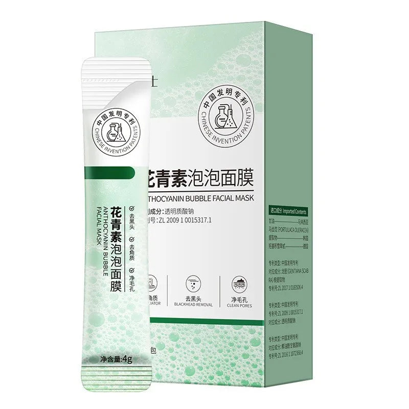 Deep Cleansing Mud Mask Stick Set Volcanic Clay Mugwort Niacinamide Oil-control Deeply Moisturize Skin Care Portable Solid Mask